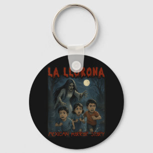 La Llorona Mexican Fantastisk spanska Halloween Nyckelring