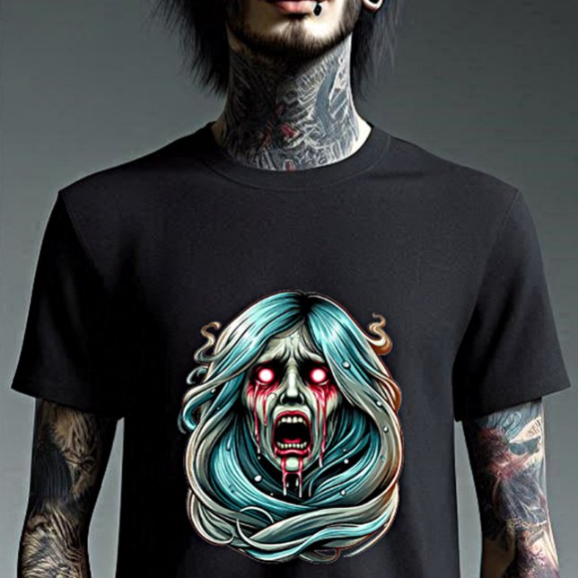La Llorona-vitande spökspiken mexikansk Folklore T Shirt (Skapare uppladdad)
