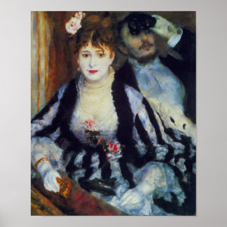 La Loge by Auguste Renoir Fine Art Print Poster