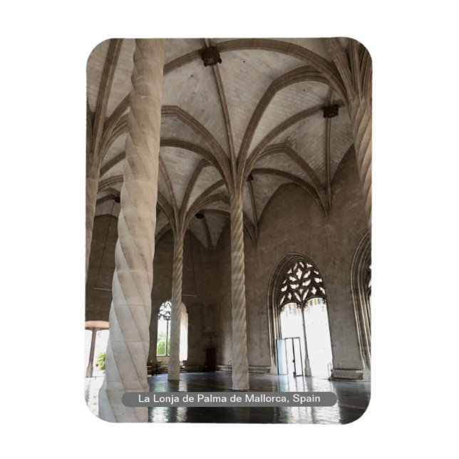 La Lonja de Palma de Mallorca, Spanien Magnet (Vertikal)