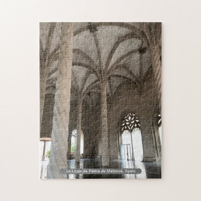 La Lonja de Palma de Mallorca, Spanien Pussel (Vertikal)