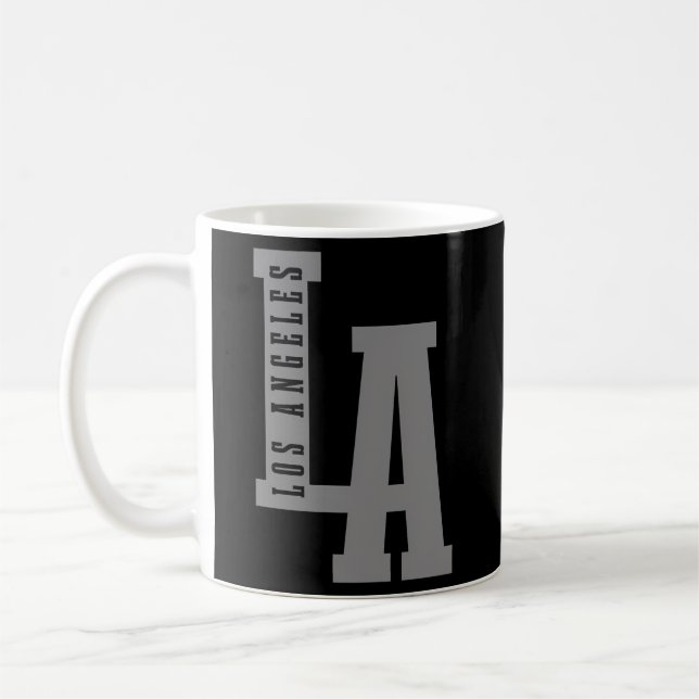 La Los Angeles California La Kaffemugg (Vänster)