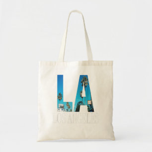 La Los Angeles California Souvenir Beach City Väst Tygkasse