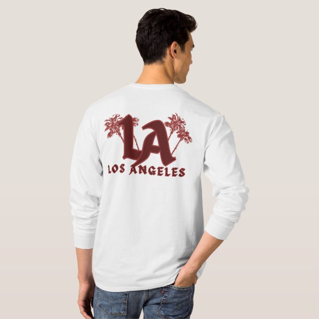 LA Los Angeles City's Aesthetics T Shirt (Hel baksida)