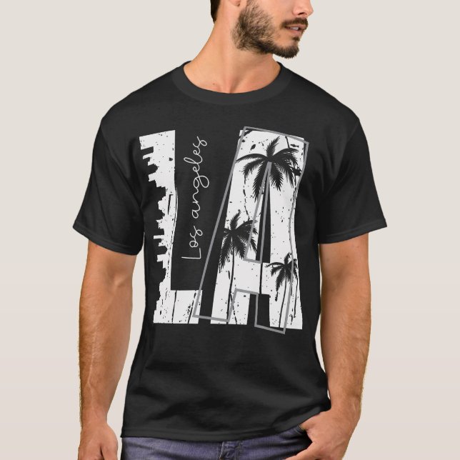 La Los Angeles T Shirt (Framsida)