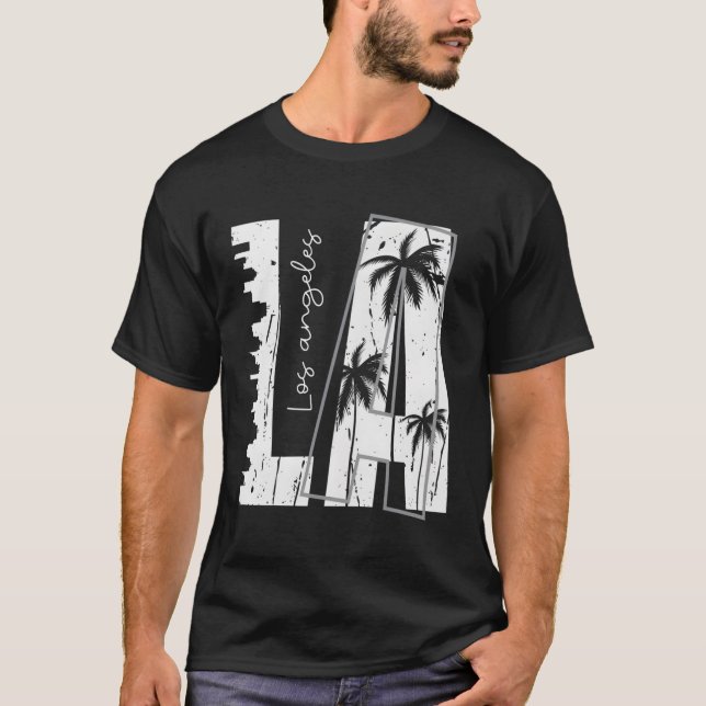 La Los Angeles T Shirt (Framsida)