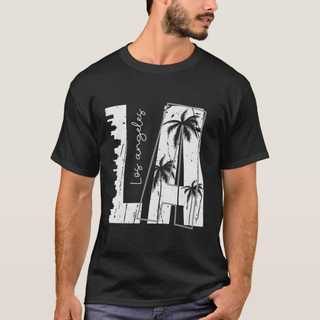 La Los Angeles T Shirt (Framsida)