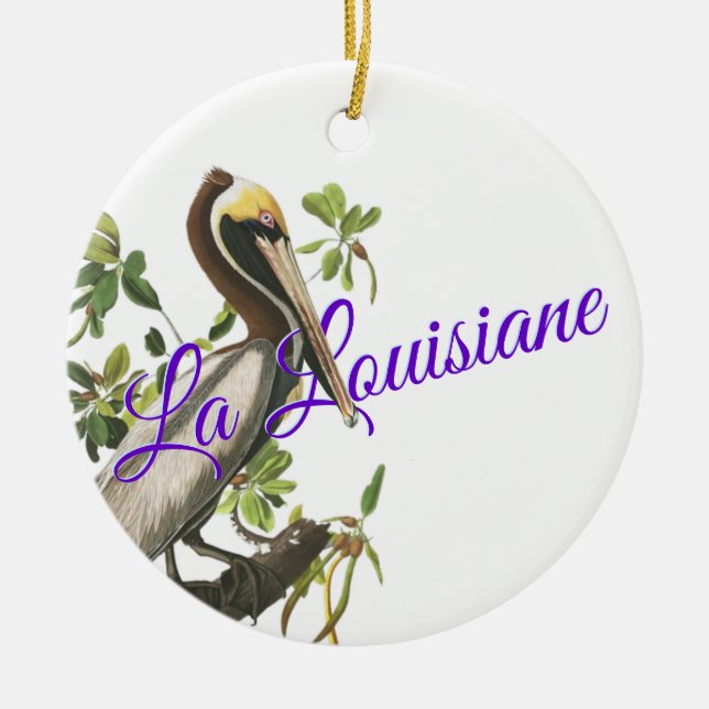 La Louisiane Julgransprydnad Keramik (Framsidan)