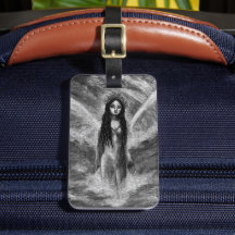 La Luna Mörk Angel Fairy Woman Goth Fantasy Art