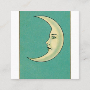 La Luna-Tarot Card Fyrkantigt Visitkort