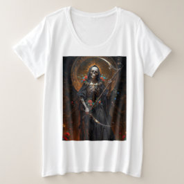 La Luz en la Oscuridad Santa Muerte T Shirt