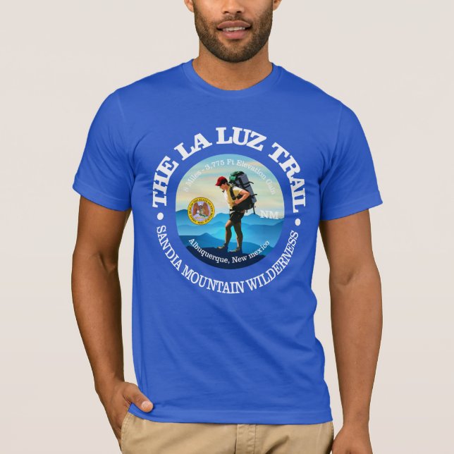 La Luz Trail (Hiker C) T Shirt (Framsida)