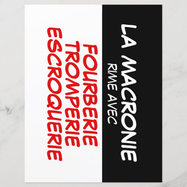 La Macronie Fusk Bedrägeri Bluff papper2 (Framsida)