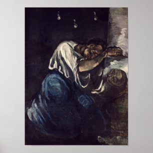 La Madeleine eller La Douleur, c.1869 Poster