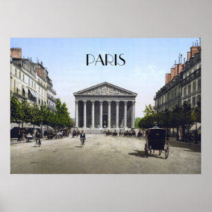 La Madeleine i Paris Poster