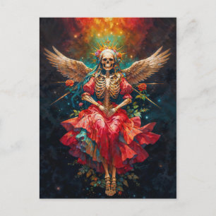 La Madre de la Transformación Santa Muerte Vykort