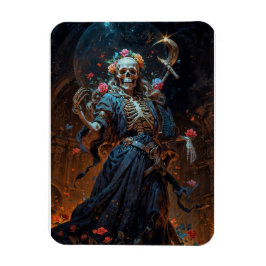La Madre del Último Suspiro Santa Muerte Magnet