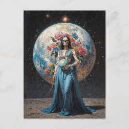 La Madrina Santa Muerte Vykort