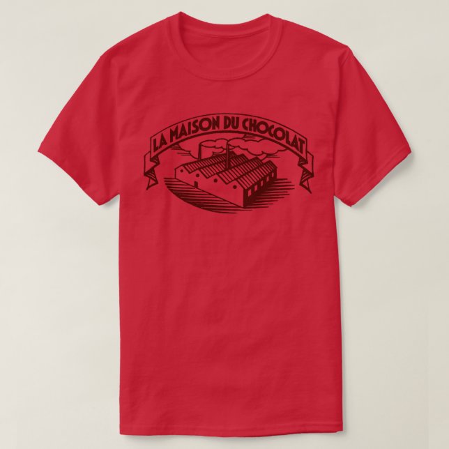 La Maison Du Chocolat T Shirt (Design framsida)
