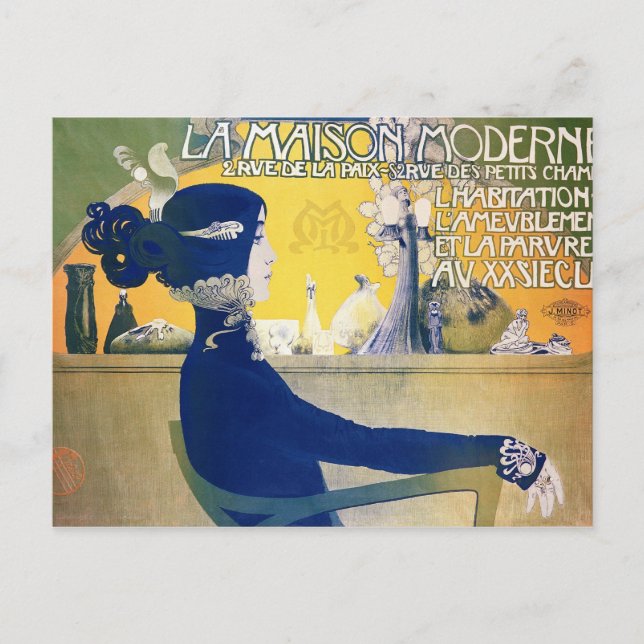 La Maison Moderne, 1902 Vykort (Framsida)