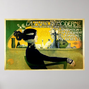 La Maison Moderne - Art nouveau Poster