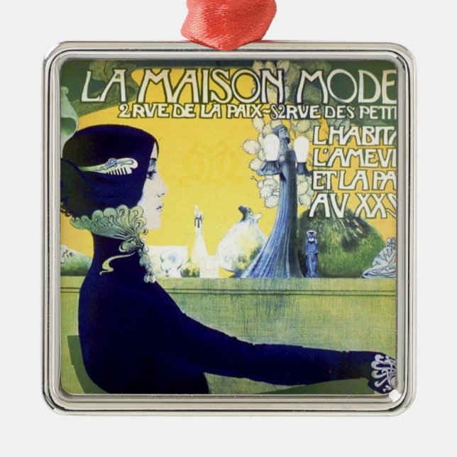 La Maison Moderne Art Noveau Julgransprydnad Metall (Framsidan)