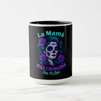 La Mamá Más Chingona Funny Spain Mamma Mugg