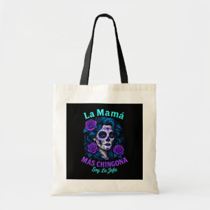 La Mamá Más Chingona Funny Spain Mamma Tygkasse