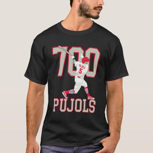 La Maquina Puljols 700 Home Springa Albert Puljols T Shirt (Framsida)