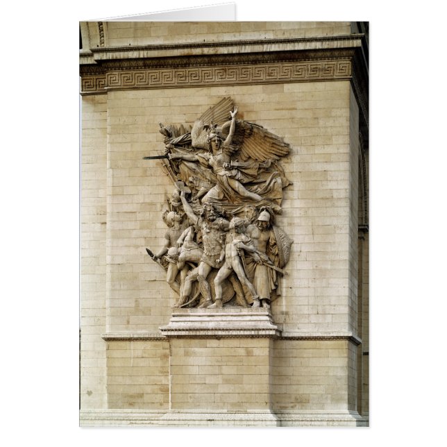 La Marseillaise Hälsningskort (Framsidan)