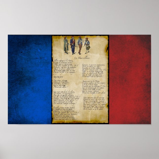 La Marseillaise Poster (Framsidan)