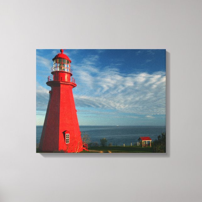 La Martre Lighthouse | Matan på gasen Canvastryck (Framsida)