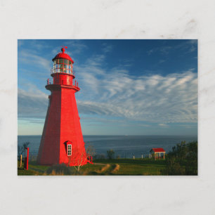 La Martre Lighthouse Matan på gasen Vykort