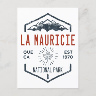 La Mauricie Nationalpark Kanada Förfallen Vykort