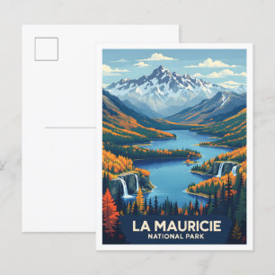 La Mauricie nationalpark Quebec Canada Travel Vykort