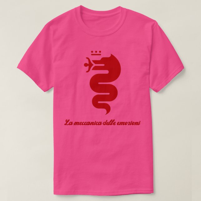 La meccanica delle emozioni t shirt (Design framsida)