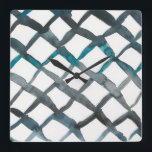 La Mer VI Fyrkantig Klocka<br><div class="desc">La Mer VI av Chariklia Zarris</div>