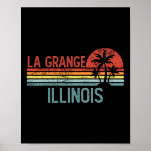 La Mesa Kalifornien Rolig Usa Stad Resa Hem Rötter Poster