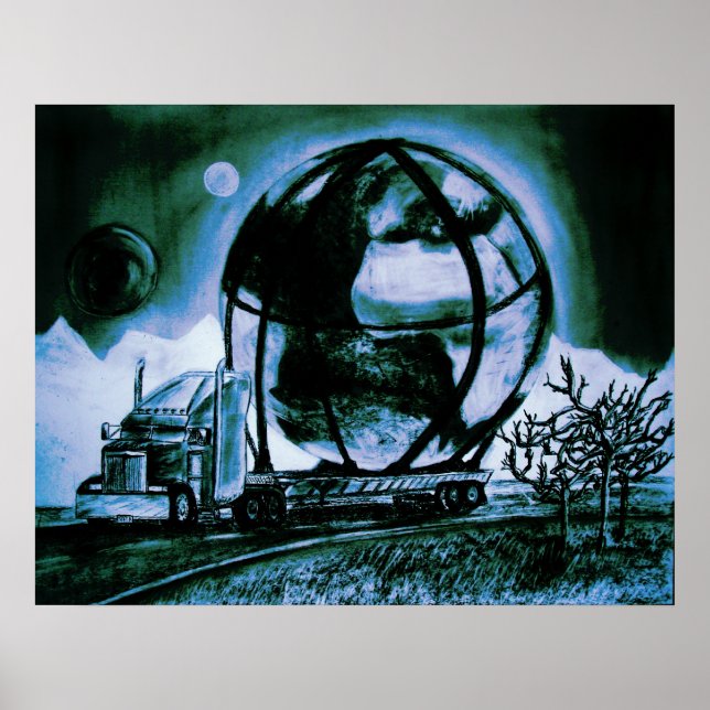 La Mixta Trucking Poster (Framsidan)