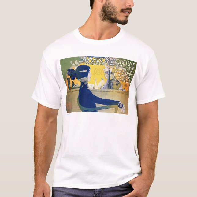 La Moderne Maison, c.1902 Tee Shirt (Framsida)