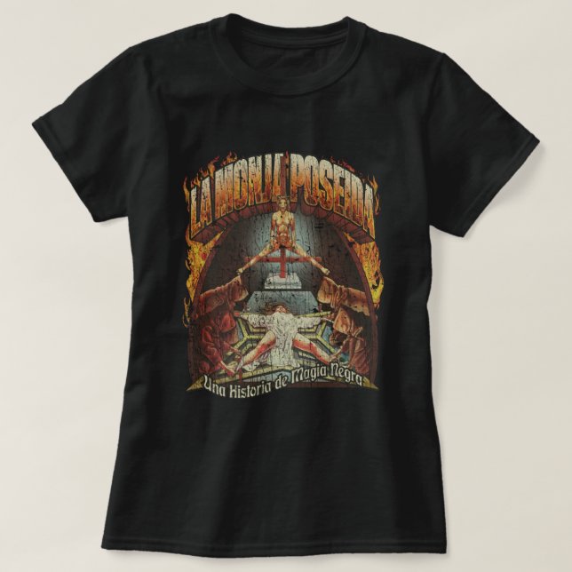 La Monja Poseida 1976 T-Shirt (Design framsida)