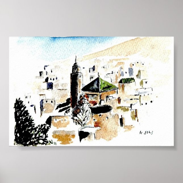 LA MOSQUE POSTER (Framsidan)