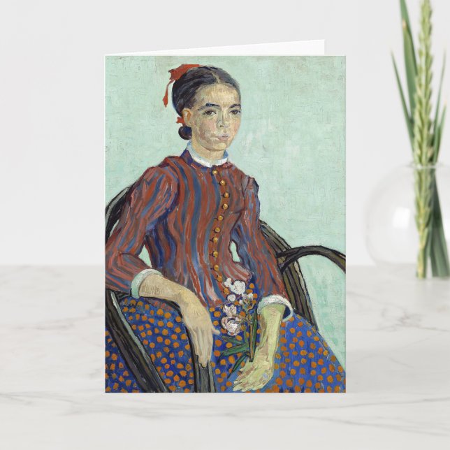 La Mousmé | Vincent van Gogh Kort (Framsida)