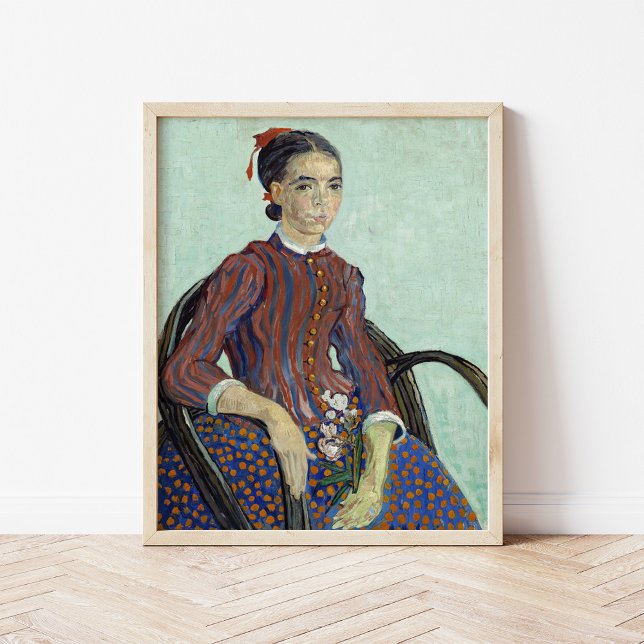 La Mousmé | Vincent van Gogh Poster (Skapare uppladdad)