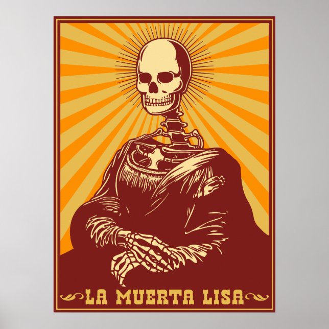La Muerta Lisa Poster (Framsidan)