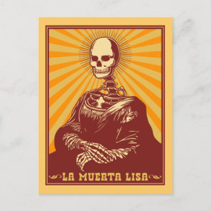 La Muerta Lisa Vykort