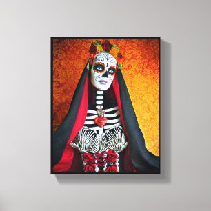 La Muerte Wrapped Canvas