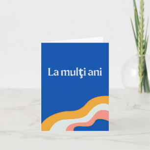La mulţi ani, Rumäniens födelsedag Kort