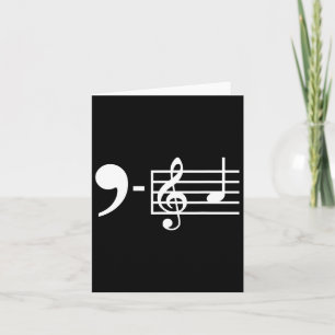 La Musik noter Kamala Harris Supporter Music Teach Kort