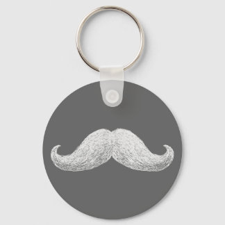 La Mustache (Mörk) Nyckelring